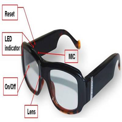 hidden camera glasses wireless
