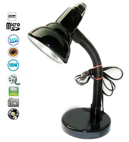 SPY CAMERA IN TABLE LAMP 20 HOURS RECORDING