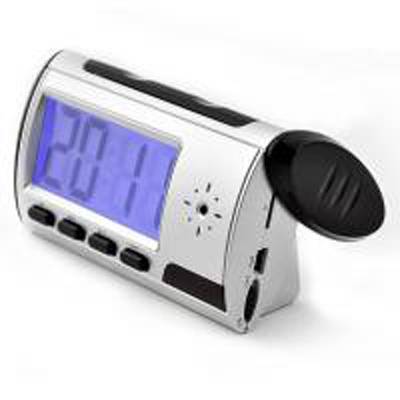 Spy Long Time Recording Digital Table Clock Camera in Delhi India
